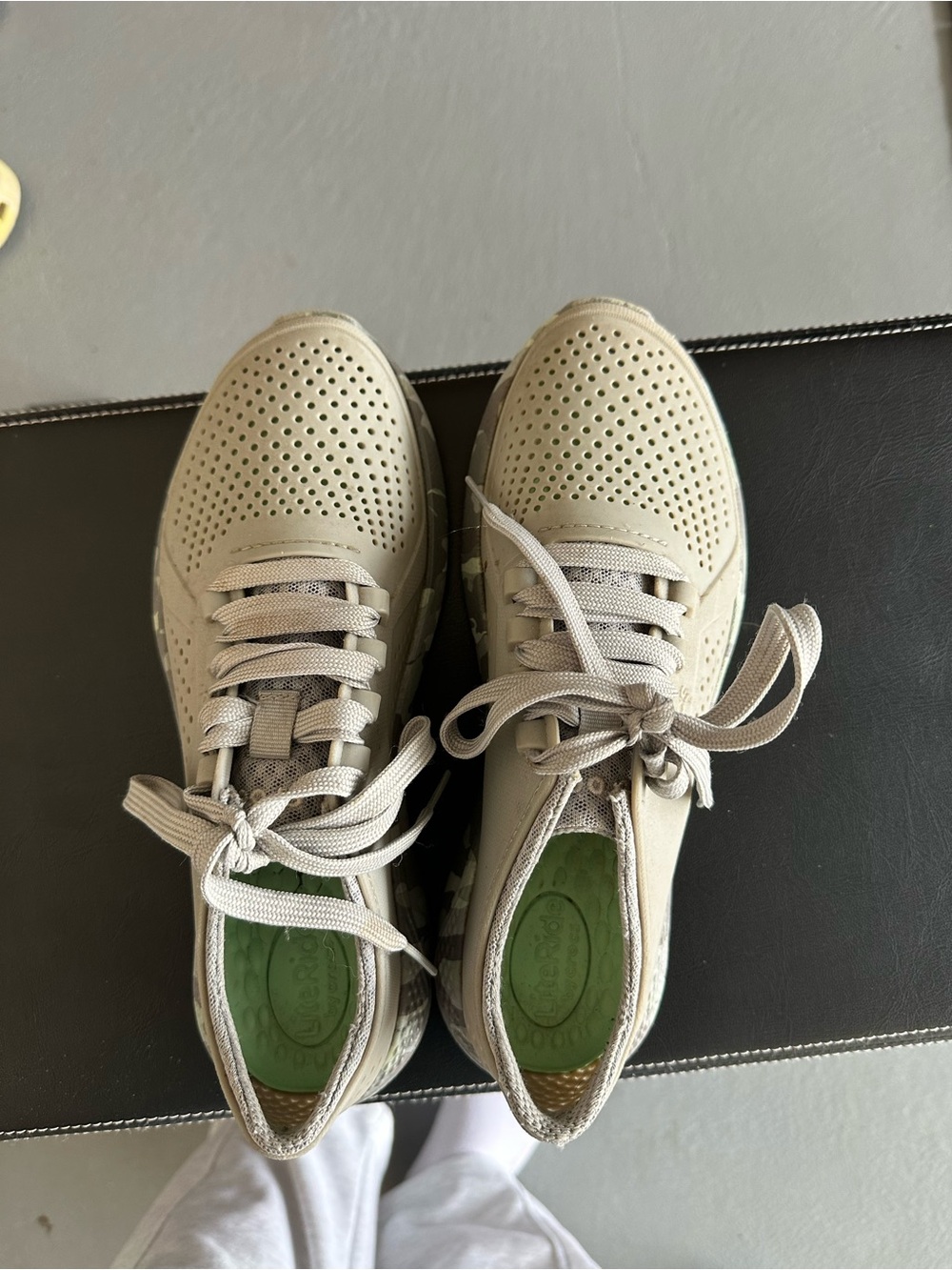 Camo Croc Sneakers